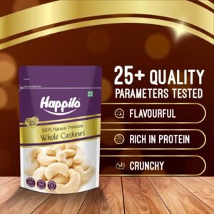 Natural Whole Cashews 200g