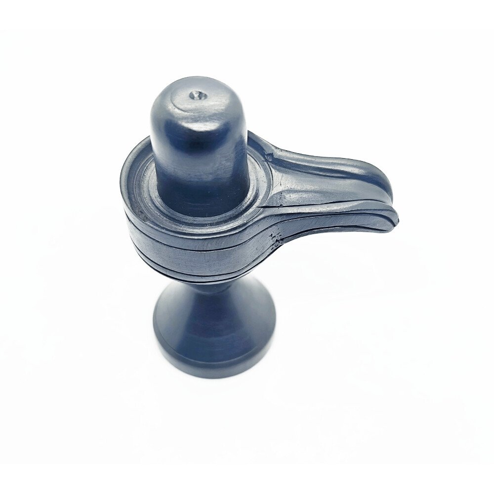 Shivling Karungali (Kalinga shivalingam) Idol – Ebony Wood - Image 2